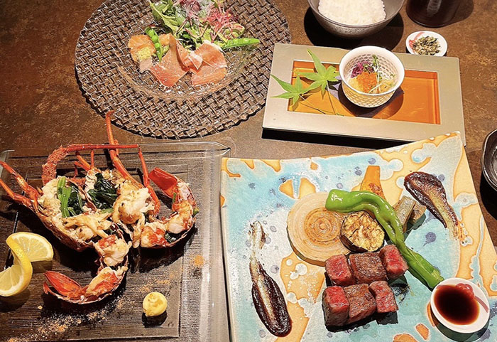 鉄板焼きコース「響　HIBIKI」